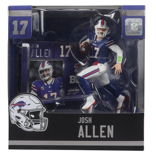 NFL SportsPicks 2024 Wave 2 Buffalo Bills Josh Allen 7-Inch Scale Posed Figure