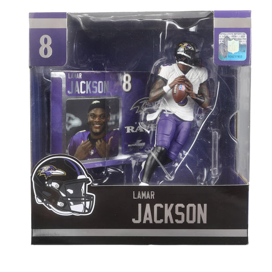 NFL SportsPicks 2024 Wave 2 Baltimore Ravens Lamar Jackson 7-Inch Scale Posed Figure