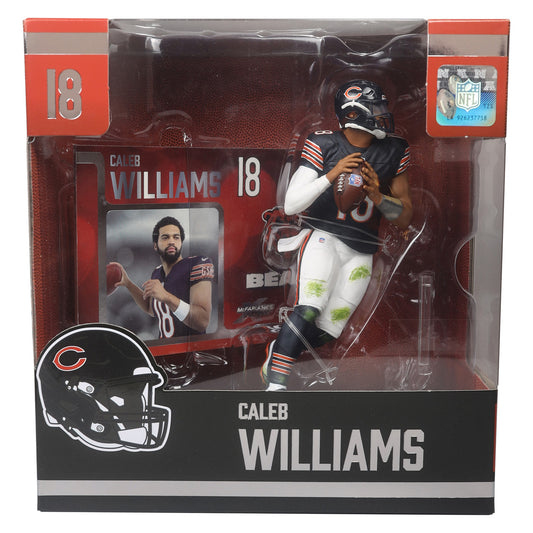 NFL SportsPicks 2024 Wave 2 Chicago Bears Caleb Williams 7-Inch Scale Posed Figure