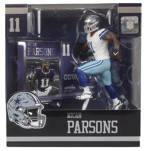 NFL SportsPicks 2024 Wave 2 Dallas Cowboys Micah Parsons 7-Inch Scale Posed Figure