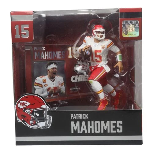 NFL SportsPicks 2024 Wave 2 Kansas City Chiefs Patrick Mahomes 7-Inch Scale Posed Figure