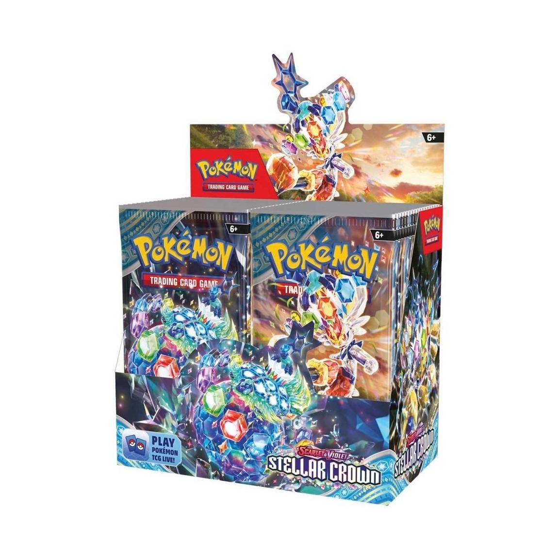 Pokemon Trading Card Game: Scarlet and Violet Stellar Crown Booster Box 36 Count